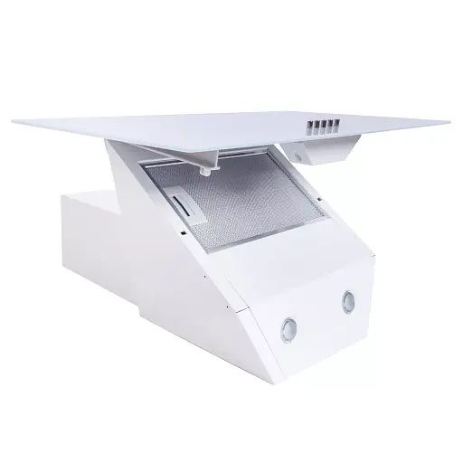 Вытяжка декоративная наклонная Minola HDN 5242 WH 700 LED - фото 4