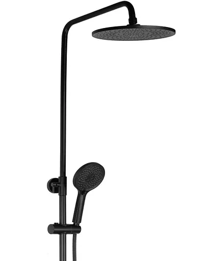 Душевая система Rea Avalon black с изливом REA-P8811, Черный матовый - фото 3