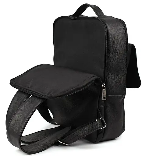 Кожаный мужской рюкзак TARWA 39х29х9 см nsa0001346 - фото 8