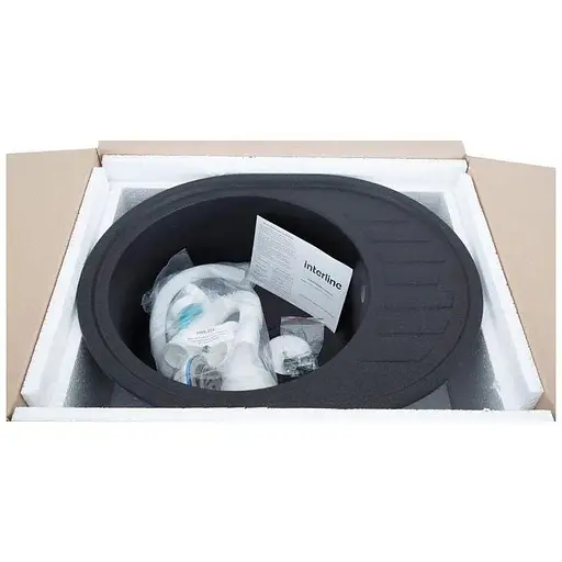 Кухонная мойка Interline EVA black - фото 5