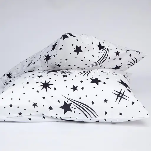 Набір наволочок Moon&Star Ranforce Elite Gold Cosmos 40х60 см 2 шт - фото 1