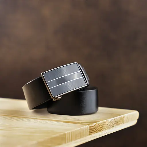 Ремінь шкіряний Vintage чоловічий 115х3,5 см acs0014817 - фото 6