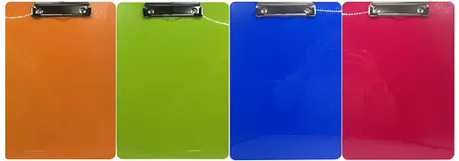 Планшет А4 пластик, 6x20 (В асортименті) - фото 2