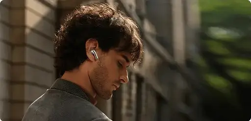 Навушники бездротові Xiaomi Buds 5 Pro TWS стереогарнітура в кейсі Titanium BHR9640GL - фото 6