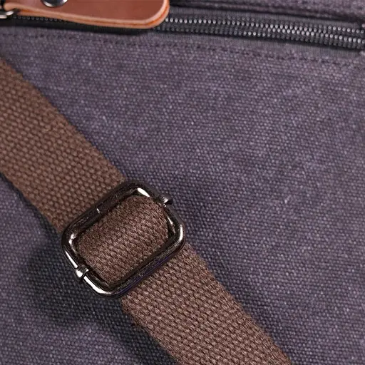 Вертикальна чоловіча сумка текстильна 19х14х2 см Vintage 19х24х2 см sum0021452 - фото 9