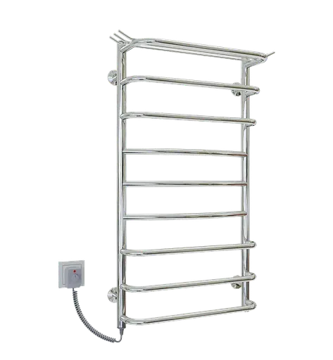 Електрична рушникосушарка Kosser Канна 900x500/9 ЕL рег. ДК03EL, Хром, Ліве - фото 1