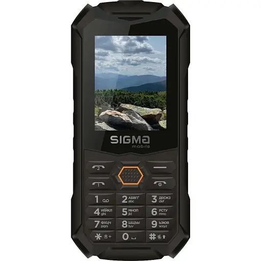 Мобильный телефон Sigma Mobile X-treme PV68 Black-orange