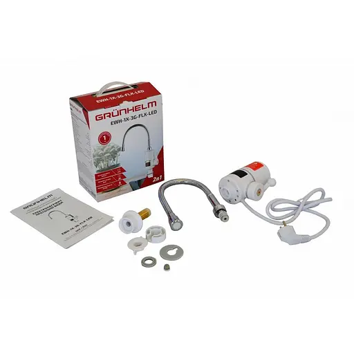 Водонагрівач електричний проточний Grunhelm EWH-1X-3G - фото 2