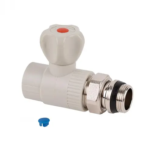 Кран кульовий радіаторний PPR Thermo Alliance 25х3/4 прямий DSW429 - фото 1