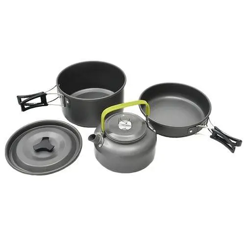 Набір туристичного посуду Ranger Prius Lux 9 предметів + чохол - фото 8