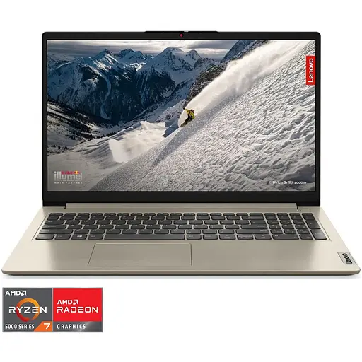 Ноутбук Lenovo IdeaPad 1 15ALC7 7 5700U la 4.3 GHz,IPS,16GB DDR4,1TB,Без ОС,Sand