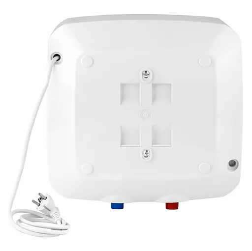 Водонагреватель Kroner Small K15SA1.5 1500 Вт, мокрый ТЭН, 15 л, квадратный, вертикальный, над мойкой, белый (CV034584) - фото 4