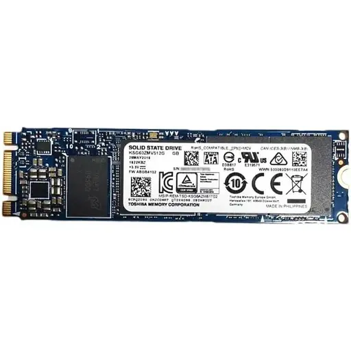 Накопичувач SSD Toshiba M.2 2280 512GB (KSG60ZMV512G) Б/В - фото 1
