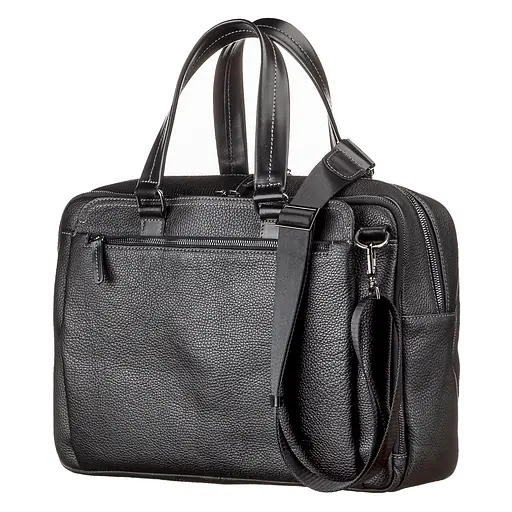 Чоловіча шкіряна сумка SHVIGEL 42х29х11 см sum0013983 - фото 2