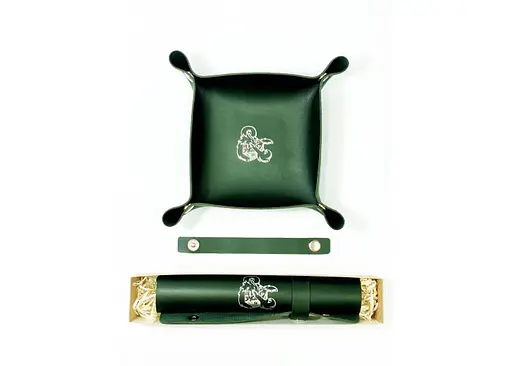 Настольная игра Планета Ігор Лоток для кубиков Дракон (зеленый) (Dice tray Dragon green) (pi-dt012) - фото 3