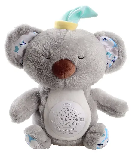 Іграшка-нічник Funmuch Коала з функцією колисання, проектором; колискові, білий шум (7120511) - фото 2