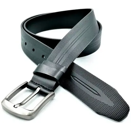 Ремінь шкіряний Weatro чоловічий 3,8х105-125 см acs0027318 - фото 1