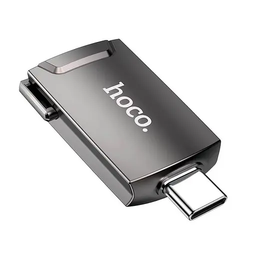 Переходник Hoco UA19 Type-C to HDMI Easy flow adapter 4K - фото 1