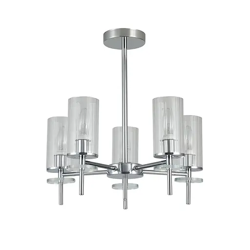 Люстра Ardero BL1750-3 CHICAGO під лампу хром - фото 2