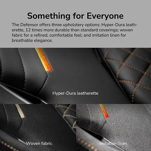 Игровое кресло Cougar Defensor Black Orange (DEFENSOR) - фото 13