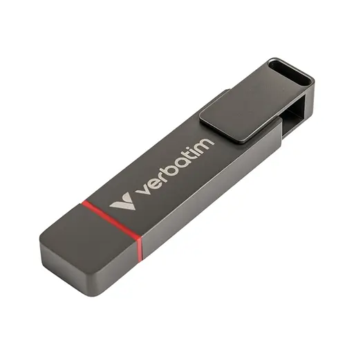 USB флеш накопитель Verbatim 512 ГБ QuickStick USB 3.2/USB-C (32042) - фото 2