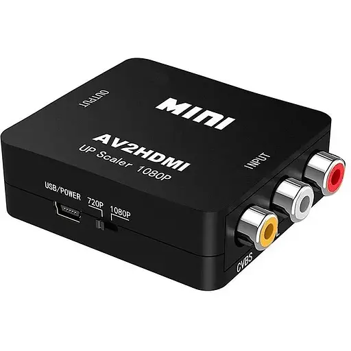 Конвертер видеосигнала Felkin AV to HDMI аудио Full HD 1080P