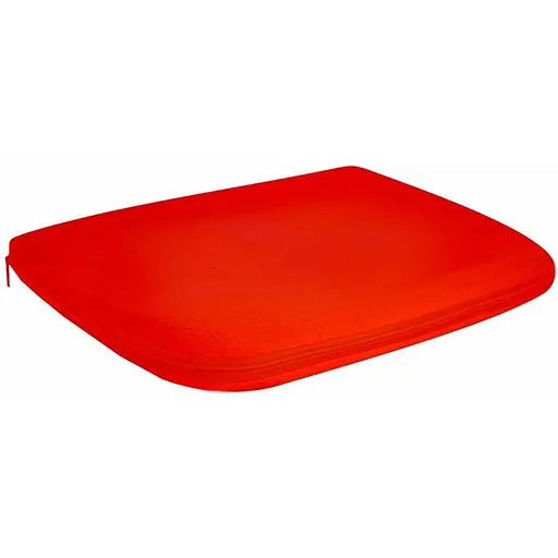 Плед-подушка флисовая Bergamo Mild 180х150 см, красная (202312pl-02) - фото 1