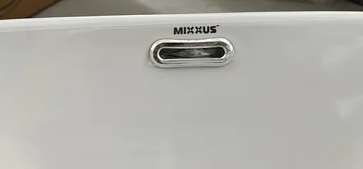 Умивальник врізний на стільницю Mixxus Premium Ellipse-1601 600x400x190 мм з переливом MP6569, Білий - фото 4