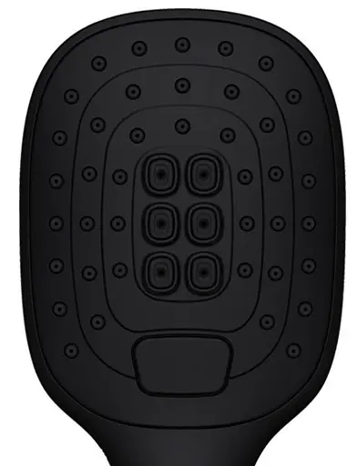 Ручной душ Omnires Davis black DAVIS-RBL, Черный матовый - фото 3