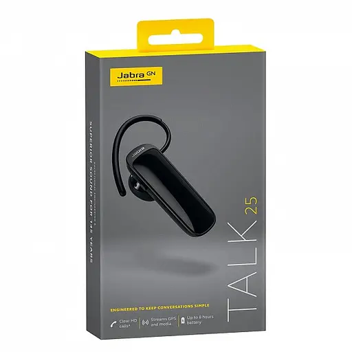 Bluetooth-гарнитура Jabra Talk 25 Multipoint 100-92310900-60 - фото 3