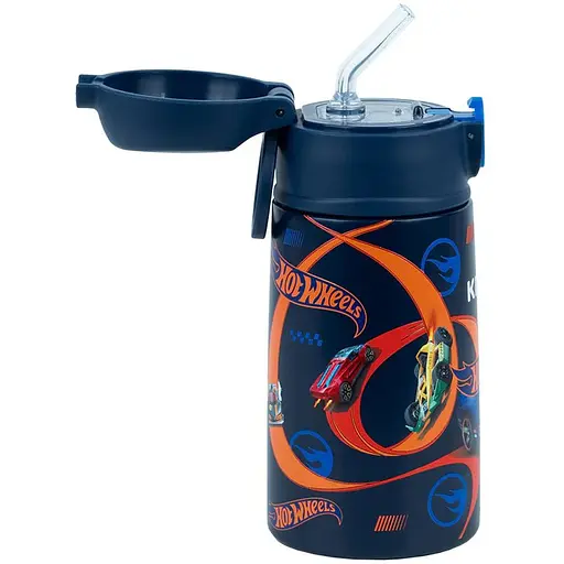 Термос с трубочкой Kite Hot Wheels 400 мл (HW25-1261) - фото 2
