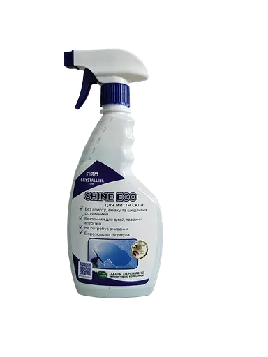Засіб для миття скла SHINE ECO 500 мл - фото 1