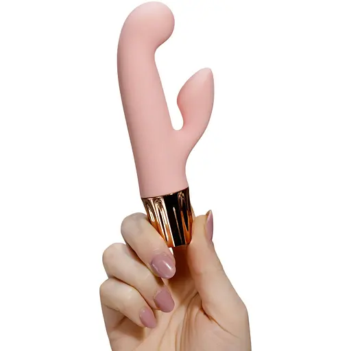 Міні-вібратор Crushious Mellow Cony рожевий 13.5 х 2.5 см - фото 7