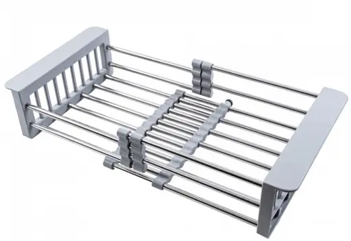 Комплект кухоннї мийки та змішувача з нержавіючої сталі NS-6045, Нержавіюча сталь - фото 5