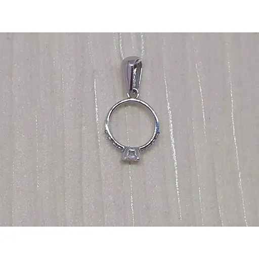 Золота підвіска Favoritum Колечко з фіанітом. 311839_Б/1 - фото 2