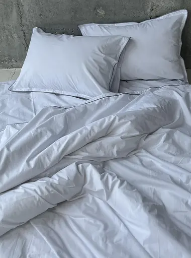 Комплект постільної білизни двоспальний 180х200 см варена бавовна White Dream Білий (2006) - фото 6