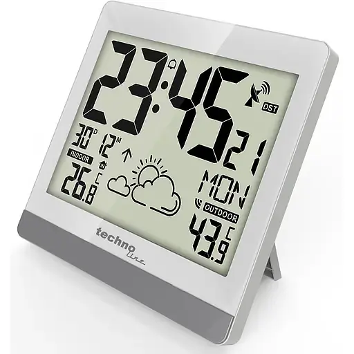 Часы настенные Technoline WS8119 White (WS8119) - фото 3