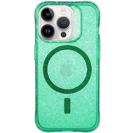 Чохол Epik TPU Radiance with MagSafe для Apple iPhone 16 Pro Max 6.9 Green - фото 1