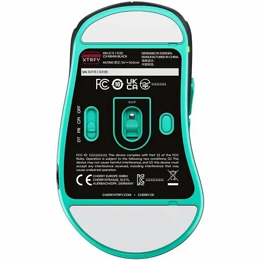 Миша Cherry Xtrfy M64 Black (CX-M64W-BLACK) - фото 2