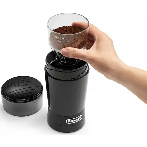 Кавомолка електрична DeLonghi KG 200 BK - фото 4