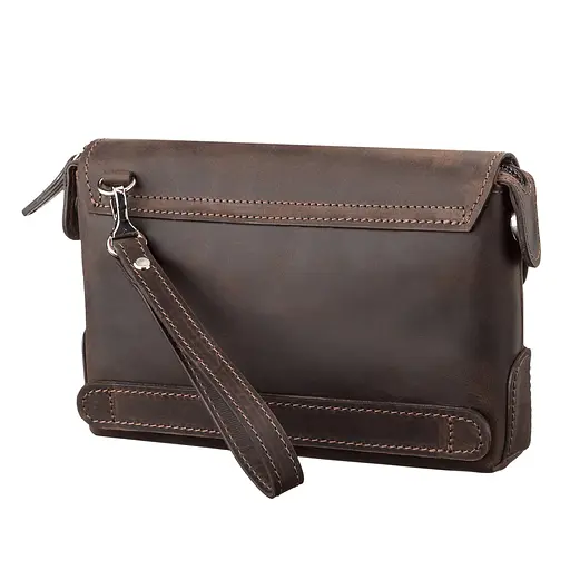 Чоловічий шкіряний клатч SHVIGEL 23х16х5 см sum0012754 - фото 2