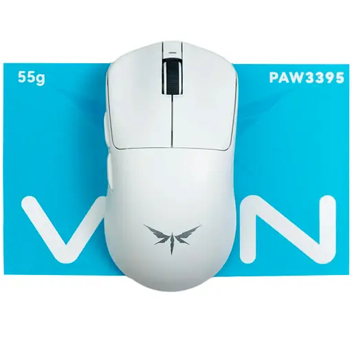 Ігрова миша бездротова VGN Dragonfly F1 MOBA (VGN-F1-MOBA-WL-WHT), Білий - фото 6
