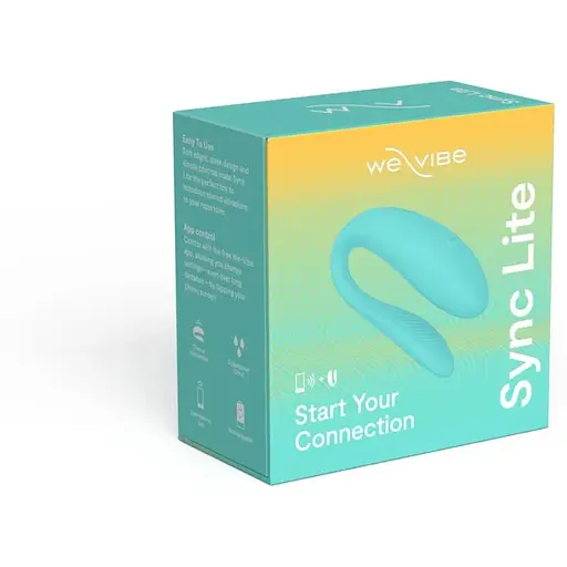 Смарт-вібратор для пар We-Vibe Sync Lite Aqua - фото 9