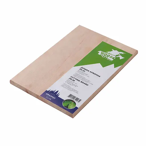 Прочная разделочная кухонная доска из бука 20×30 см, Wood&Steel 83468 - фото 5