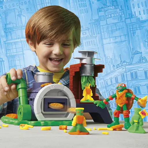  Набор для творчества Hasbro с лепочной массой Play-Doh Ракушки-ниндзя: Пицца-атака(G1829) - фото 14
