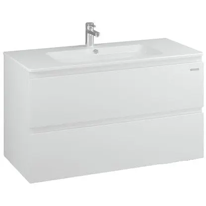 Тумба підвісна Sanwerk Форева Air 101 Білий з умивальником Емма (MV0000820) Білий - фото 1