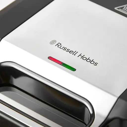 Мультимейкер Russell Hobbs 750 Вт комплект 3 пластини алюміній корпус нержав. сталь пластик чорний-срібний - фото 6