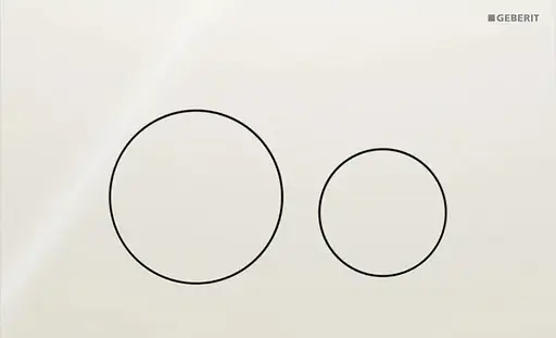 Клавіша змиву Geberit Sigma40 Round пісочно-сірий 115.628.JL.1, Сірий - фото 1