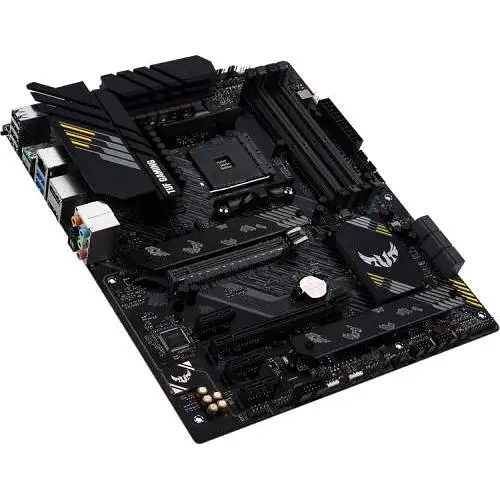 Материнська плата Asus TUF Gaming AM4 (B550) B550-PRO, B550, 4xDDR4, CrossFire, Int.Video(CPU), 6xSATA3, 2xM.2, 1xPCI-E 16x 4.0, 1xPCI-E 16x 3.0, 3xPCI-E 1x 3.0, ALC S1200A, RTL8125B, 8xUSB3.2/6xUSB2.0, HDMI/DP, ATX - фото 3