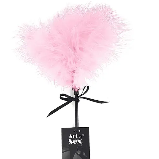 Лоскітка зі шлепалкою Art of Sex - Puff Peak Піка, колір Рожевий - фото 3